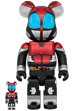 BE@RBRICK 仮面ライダーカブト 100％ & 400％
