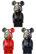 BE@RBRICK BAPE(R) FRAGRANCE DIFFUSER BLACK/RED/NAVY