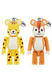 アムールヒョウ BE＠RBRICK ストラップ / シマリス BE＠RBRICK ストラップ