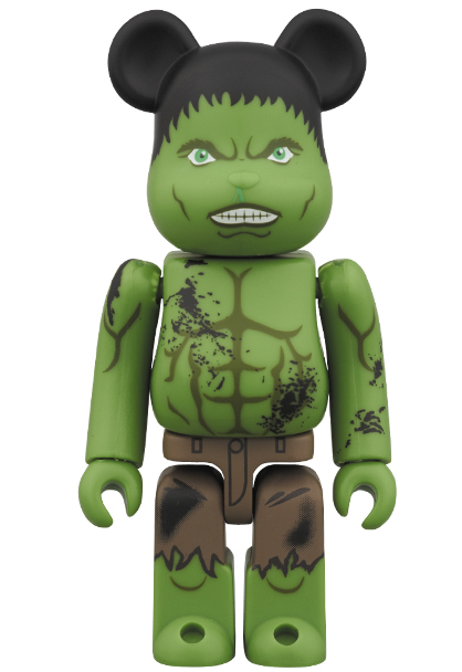 MEDICOM TOY - BE@RBRICK THE AVENGERS DAMAGE Ver. 100％