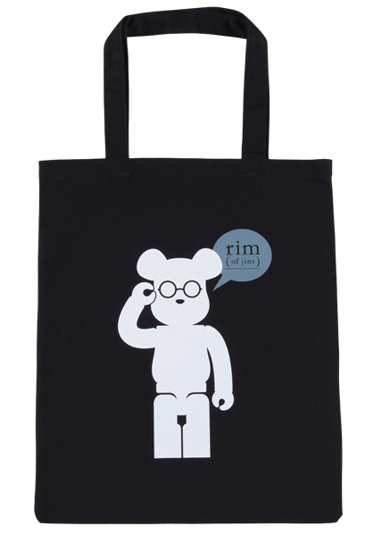 MEDICOM TOY - BE@RBRICK rim of jins TOTE