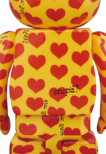 BE@RBRICK Yellow Heart 1000% hide XJAPAN