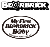 ハンドメイドMY FIRST BE@RBRICK B@BY BLACK & WHITE