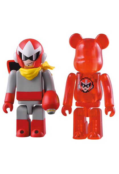 Rockman Kubrick & 1-Up Bearbrick Set (2010) New Factory