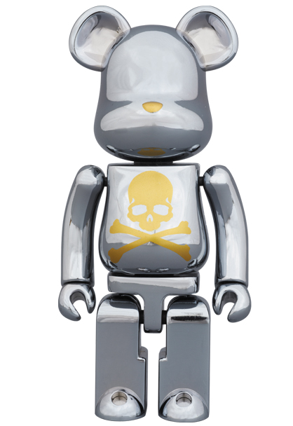 MEDICOM TOY - BE@RBRICK 超合金 mastermind JAPAN 2pack GOLD