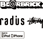 MEDICOM TOY - BE@RBRICK SPEAKER SYSTEM STUSSY ver.