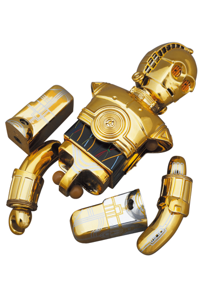 MEDICOM TOY - キューブリック C-3PO(TM)(Removable Limbs) MEDICOM TOY - キューブリック C-3PO(TM)(Removable Limbs)