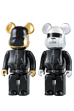 BE@RBRICK 400% DAFT PUNK 2PACK