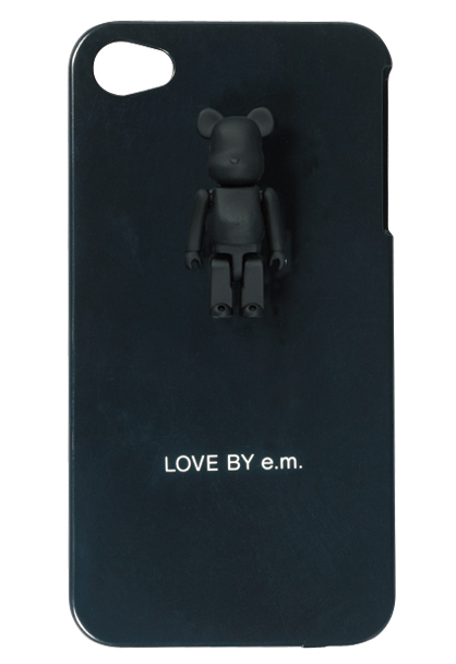 MEDICOM TOY - LOVE BY e.m. 50% BE@RBRICK iPhone ケース