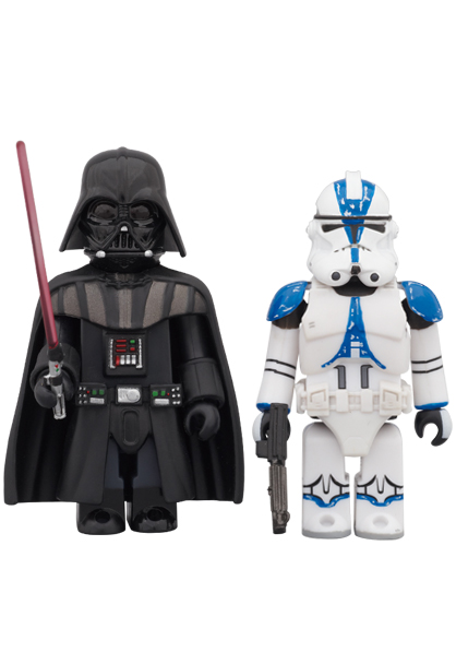 MEDICOM TOY - STAR WARS(TM) KUBRICK DARTH VADERS(TM) & 501st