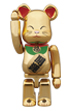 BE@RBRICK 招き猫 金メッキ 弐 100％