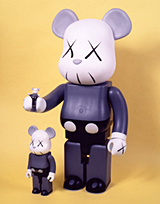 MEDICOM TOY - BE@RBRICK KAWS [400％＆1000％ABSモデル]