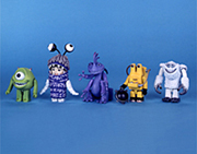 DISNEY MONSTERS INC キューブリック】☆YETTY イエティー☆箱付