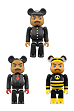 松くん BE@RBRICK／EXILE・MATSU BE@RBRICK／ハチマン BE@RBRICK