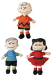 2Dプラッシュクッション PEANUTS（LINUS / CHARLIE BROWN / LUCY）