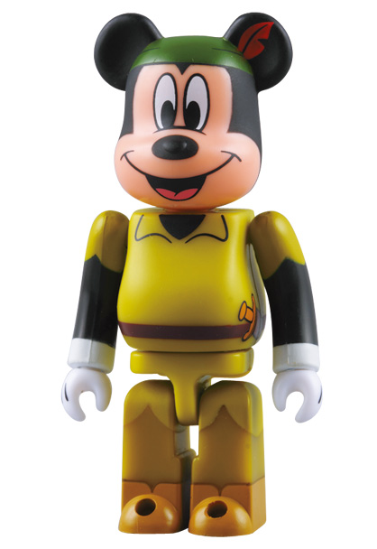 輝く高品質な MICKEY BE@RBRICK - TOY MEDICOM MOUSE 100% PAN PETER as キューブリック、ベアブリック