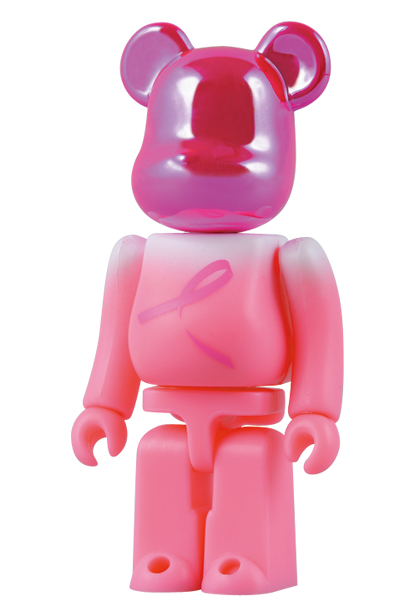 MEDICOM TOY - PINK RIBBON BE@RBRICK MEDICOM TOY - PINK RIBBON BE@RBRICK