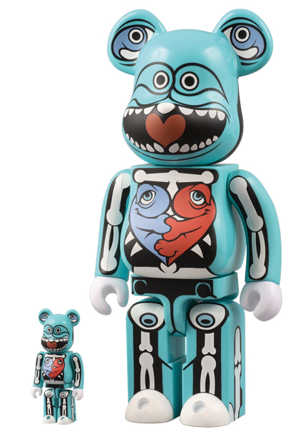 絶対的な信頼 - TOY MEDICOM RON 400% & 100% ENGLISH キューブリック、ベアブリック