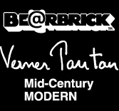 Verner Panton x Mid-Century MODERN BE@RBRICK 100% 限定生産品