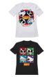 KISS × HELLO KITTYシリーズ Tシャツ ロックファイヤー / スクエア