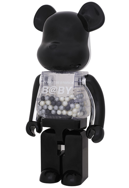 MEDICOM TOY - MY FIRST BE＠RBRICK B＠BY 1000％ （BLACK ＆ SILVER ...