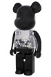 MY FIRST BE＠RBRICK B＠BY 1000％ （BLACK ＆ SILVER Ver.）