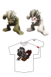 TRAVIS Key Chain / TRAVIS T-shirt w/TRAVIS Key Chain set