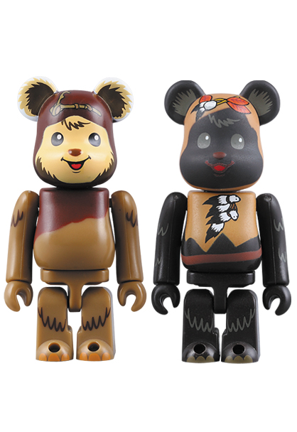MEDICOM TOY - BE@RBRICK Wicket ＆ Paploo set