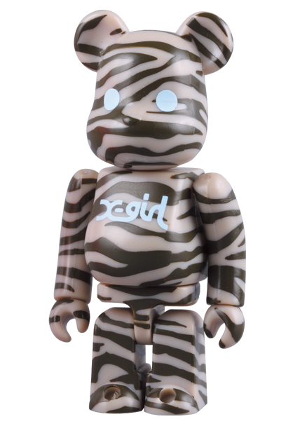 その他 MEDICOM TOY - X-girl BE@RBRICK 100%&amp;400% MEDICOM TOY - X-girl BE@RBRICK 100%