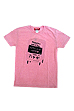 ウルトラマンとユキヒーローの妄想喫茶店Tシャツ（ピンク）