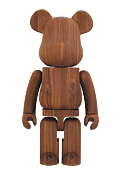 BE@RBRICK カリモク ウォールナット 1000%