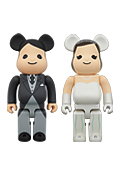 BE@RBRICK グリーティングSP 400% 結婚（2体セット）