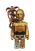 KUBRICK C-3PO(TM) & SALACIOUS CRUMB(TM)