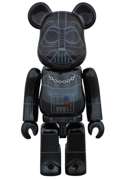 BE@RBRICK DARTH VADER(TM) CHROME Ver.100%