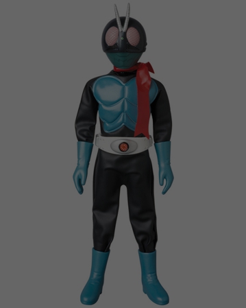 RAH1970 仮面ライダー旧1号